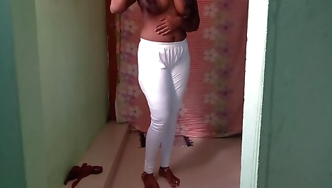 Indian Girl In Leggings