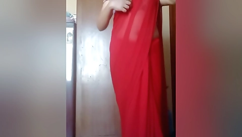 Girl In Saree Masturbate