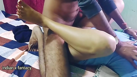 Horny 18+ Housewife Desi Bhabhi Making Her Desi Sex Video With Her College Boyfriend Secretly In Her House