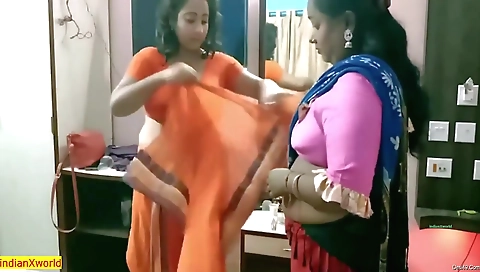 Desi Cheating Husband Caught By Wife!! Family Sex With Bangla Audio