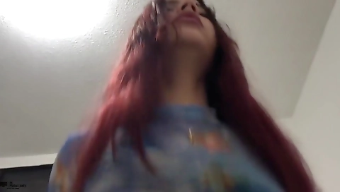 Petite Latina Rides My Big Cock To Get Rid Of Her Horny And Swallows My Cum - Pov - Porn In Spanish