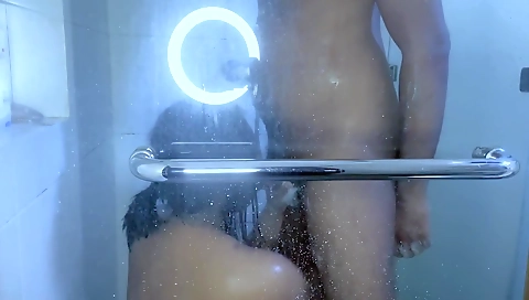 උදනම නනකට Stepson Fucks His Step Moms In The Shower