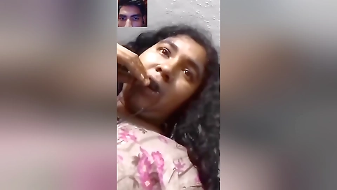 Today Exclusive- Bangla Magi Showing Her Pussy On Video Call