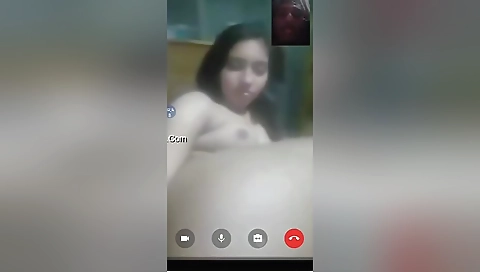 Desi Village Girl Shows Her Boobs On Video Call 1