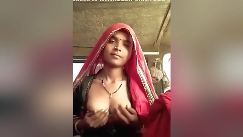 Today Exclusive- Horny Desi Bhabhi Showing Her Boobs And Masturbating 4