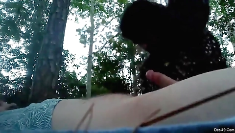 Cute Tamil Girl Blowjob And Outdoor Fucked 4