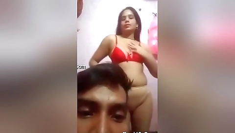 Today Exclusive- Hot Desi Cpl Tango Show
