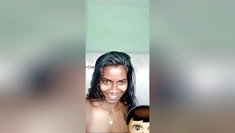 Mallu Girl Shows Boobs To Lover On Vc 4
