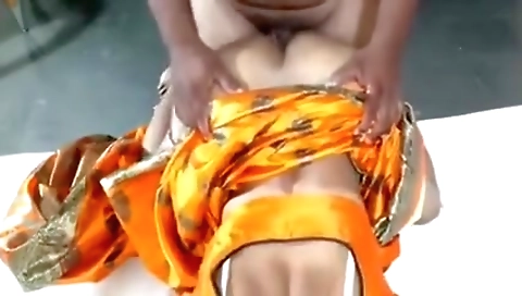 Desi Wife Fucked Hard In Orange Saree