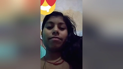 Today Exclusive- Village Girl Showing Her Pussy