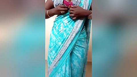 Indian Aunty Dirty Talk With Tamil Audio