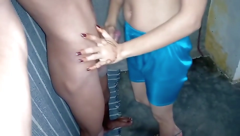 Young Indian Coupl Man With Big Dick In Moaning