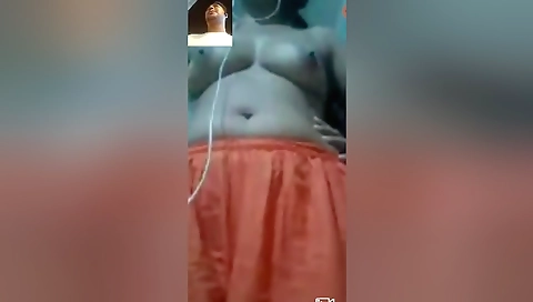 Desi Girl Showing Her Boobs On Video Call