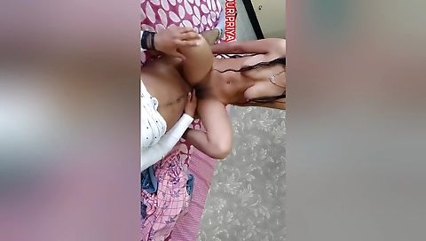 Today Exclusive- Sexy Priya Bahbhi Romance And Hard Fucked By Hubby 2