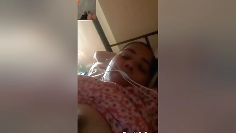 Today Exclusive- Horny Desi Bhabhi Showing Her Boobs And Pussy On Vide Call 1