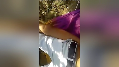 Today Exclusive- Desi Lover Outdoor Fucking