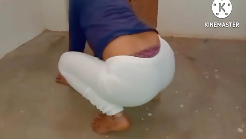 Indian Bhabhi In White Legis Make Me Cum