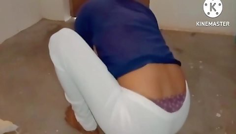 Indian Bhabhi In White Legis Make Me Cum