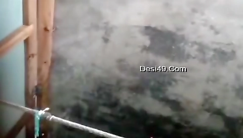 Desi Girl Bathing