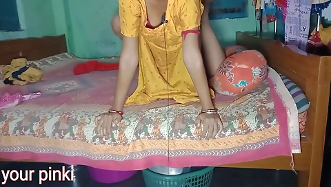 Bangali Pinki Vabi Ko Mast Choda Davor Ne Payer Se