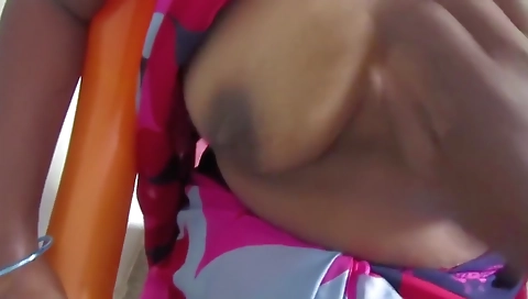 Tamil Horny Aunty Showing Her Boobs With Audio