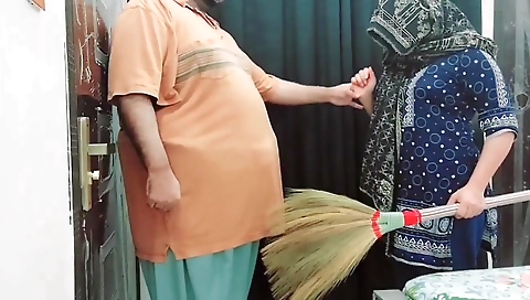 Indian Maid Scolded Her Boss While The Boss Fucking Her In Different Styles With Clear Hindi Voice