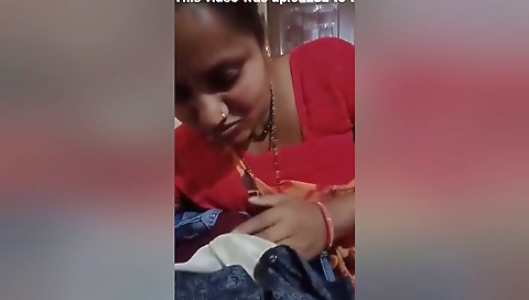 Today Exclusive- Desi Dewar Bhabhi Romance And Fucking 12