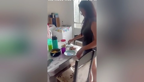 I Almost Eat Her Ass In The Kitchen