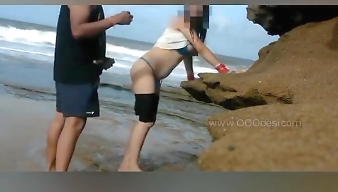 Beach Fuck With My Very Hot Indian Girlfriend - Beach Fuck