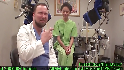 Aria Salazar And Katie St. Ives In Sandra Chappelle And Boyfriend Visit Sexologist Doctor For Sex Education At Guysgonegyno