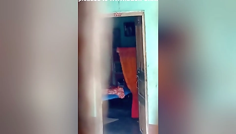 Today Exclusive- Desi Wife Wearing Cloths Record In 3