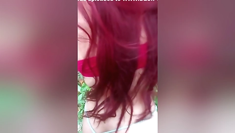 الجنس الشاق في الغابة مع امراة جميلة