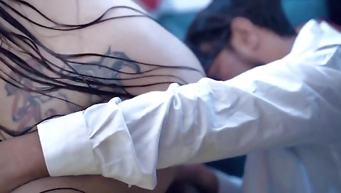 Step Daughter Likes To Get Hardcore Punishment From Her Stepdad After Rain Dance