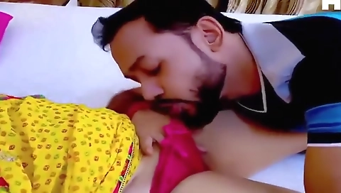 Young Guy Fucked His Sexy Milf Servant Kanta Bai And Eat Her Pussy