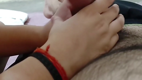 Desi Hot Cousin Blowjob