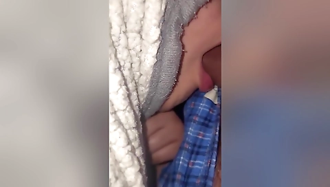 He Masturbated Me In Front Of A Mature Woman, Look At Her Reaction