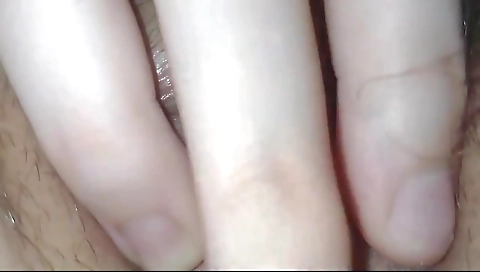 Hot Girl Fingering Sexy Hairy Pussy