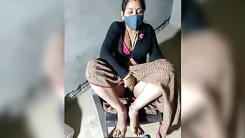 Indian Hot Step mom Masturbating With Dildo And Fingering With Dirty Talking