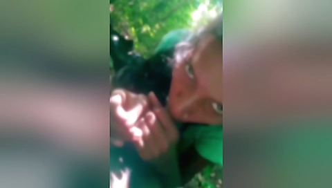 Desi Boy Leaves His Girlfriend In The Forest